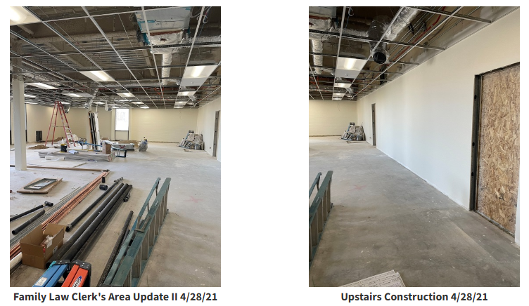 Clerks Area and Upstairs