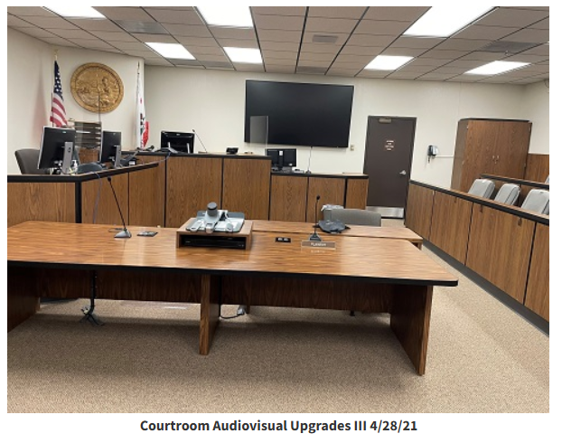 Courtroom Upgrades